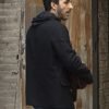 The Blacklist Amir Arison Black Wool Jacket