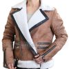 Melinda Monroe Virgin River Shearling Jacket