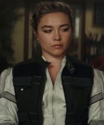 Black Widow Florence Pugh Cotton Vest