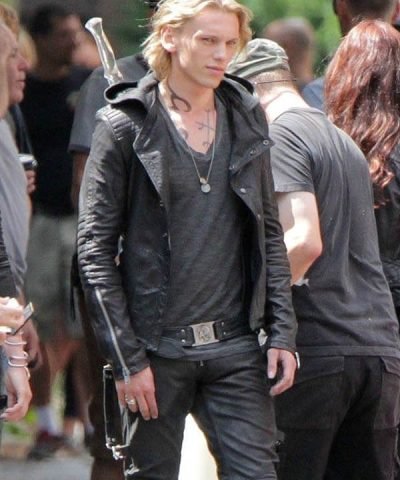 The Mortal Instruments Jamie Campbell Bower Hooded Jacket