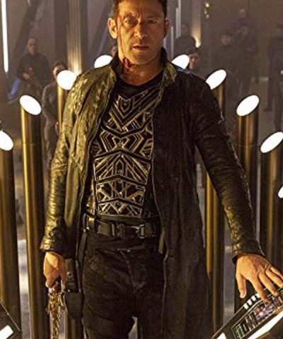 Star Trek Discovery Jason Isaacs Leather Coat