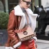 Rosie Huntington-Whiteley B3 Shearling Jacket