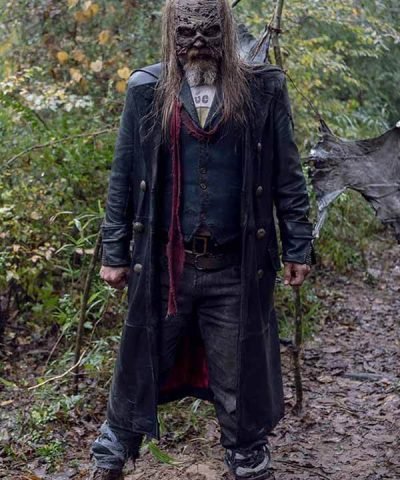 Ryan Hurst The Walking Dead Season 10 Leather Coat