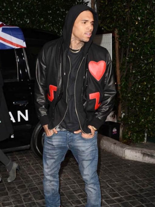 Chris Brown Valentine Special Black Jacket