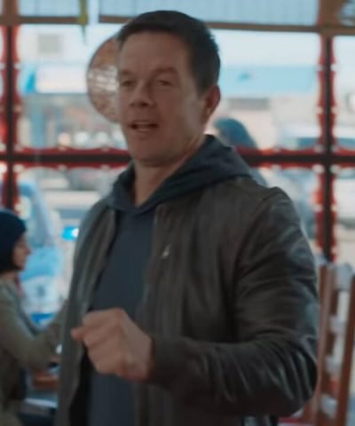 Mark Wahlberg Spenser Confidential Leather Jacket