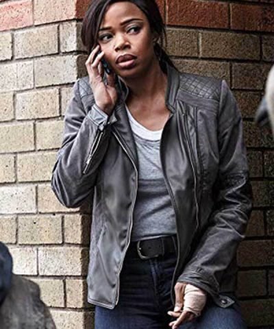 Jill Marie Jones Ash vs Evil Dead Series Biker Jacket