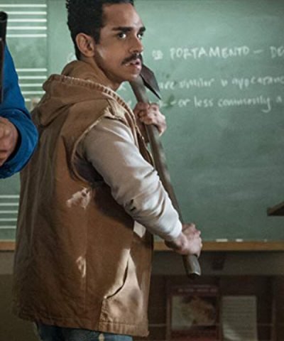 Ray Santiago Brown Cotton Vest from Ash vs Evil Dead