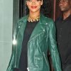 Rihanna Green Brando Biker Jacket