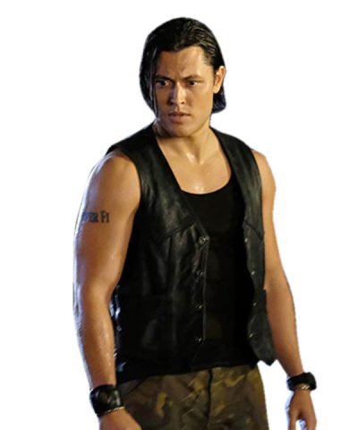 John Proudstar Tv Series The Gifted Black Leather Vest