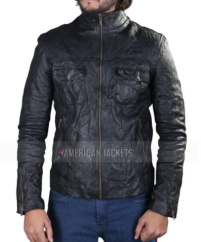 Klaus Mikaelson The Originals Black Leather Jacket for Mens