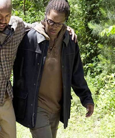 Corey Hawkins The Walking Dead Black Jacket