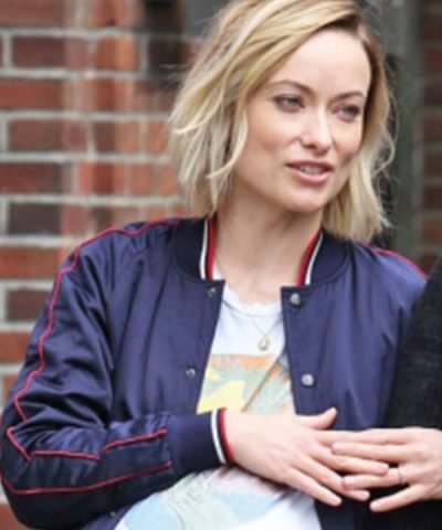 Olivia Wilde Life Itself Blue Jacket