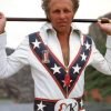 Evel Knievel Biker White Jacket