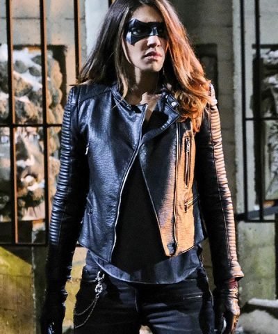 Juliana Harkavy Arrow Leather Jacket