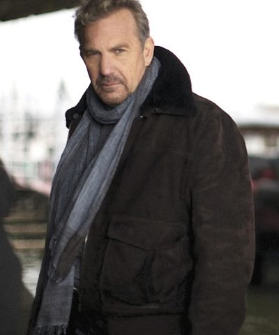 Kevin Costner 3 Days to kill Leather Jacket