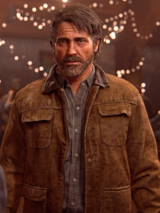 The Last of Us Joel Brown Leather Jacket