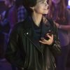 Brianna Hildebrand Trinkets Leather Jacket