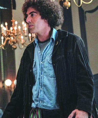 The Trial of the Chicago 7 Abbie Hoffman Fringe Jacket