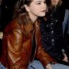 Brown Selena Gomez Jacket