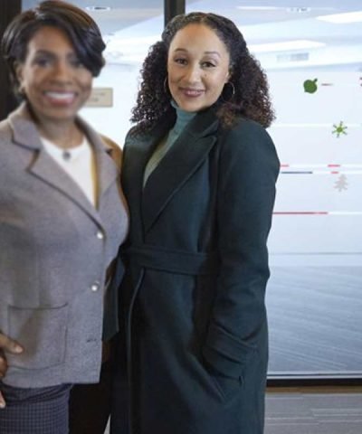 Christmas Comes Twice Tamera Mowry Housley Trench Coat