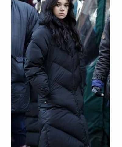 Hawkeye 2021 Hailee Steinfield Puffer Black Coat