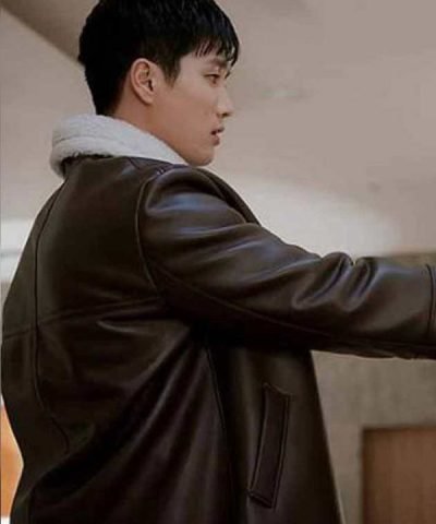 Itaewon Class Ahn Bo Hyun Leather Coat