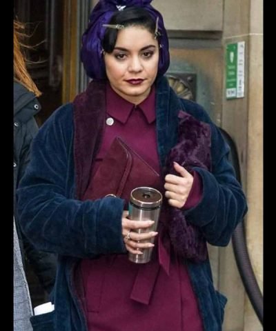 The Princess Switch Switched Again Vanessa Hudgens Velvet Coat