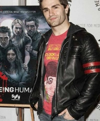 Sam Witwer Being Human Leather Jacket