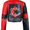 Live Fast Die Clown Harley Quinn Suicide Squad 2 Jacket