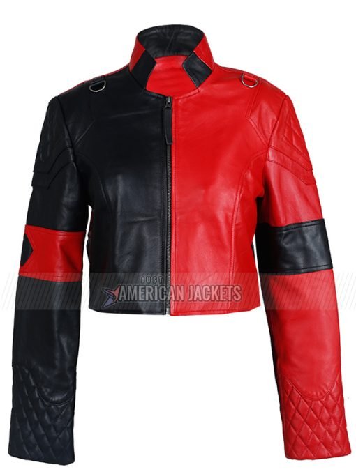 Harley Quinn Suicide Squad Costume Leather Jacket