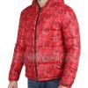 Bandana Red Puffer Jacket