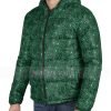 Bandana Green Hooded Jacket