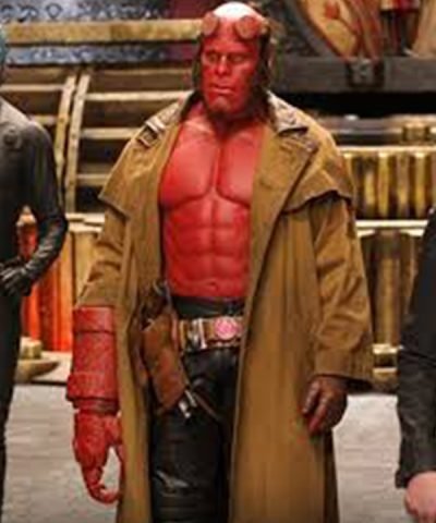 Hellboy David Harbour Leather Coat