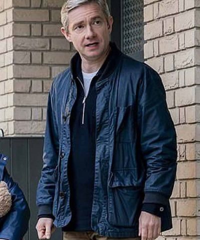 Breeders Martin Freeman Bomber Jacket