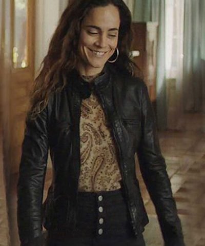 Queen of the South Alice Braga Leather Jacket