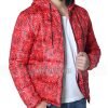 GTA5 Red Puffer Bandana Jacket