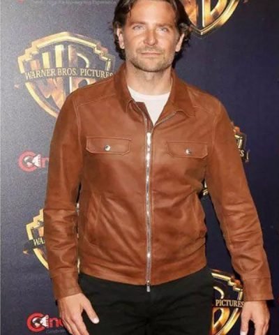 A Star Is Born Bradley Cooper Brown Jacket