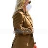 Malibu Britney Spears Brown Wool Coat