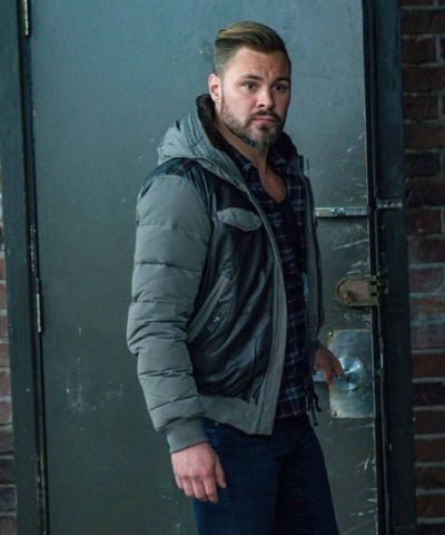 Patrick John Flueger Chicago P.D. Hooded Jacket