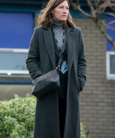 Kelly Macdonald The Line of Duty Jo Wool Coat