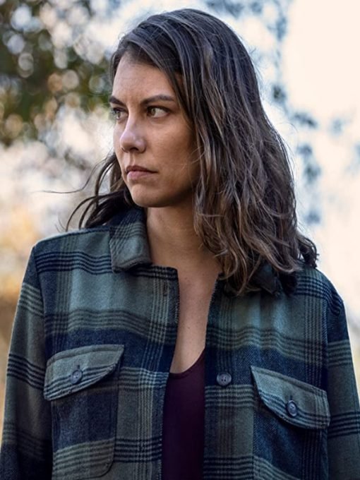 The Walking Dead Season 10 Maggie Rhee Plaid Jacket