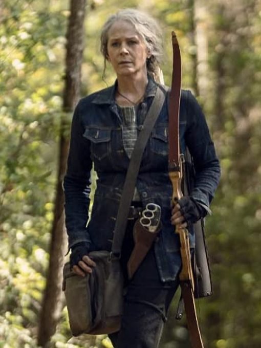 The Walking Dead Season 10 Carol Blue Jacket