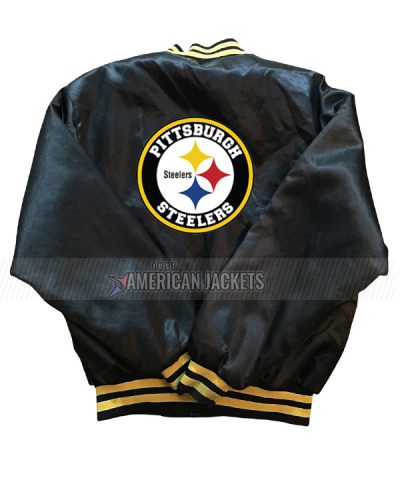 Pittsburgh Vintage Steelers Starter Bomber Jacket