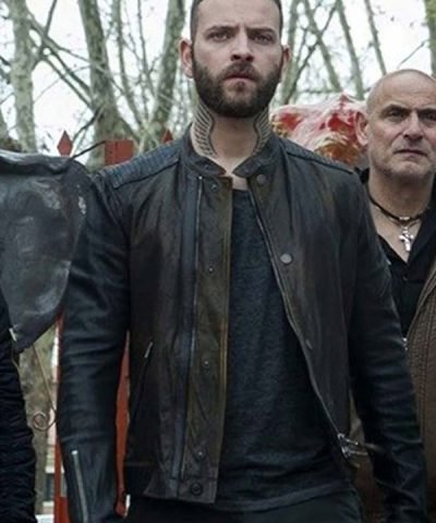 Suburra Alessandro Borghi Leather Jacket