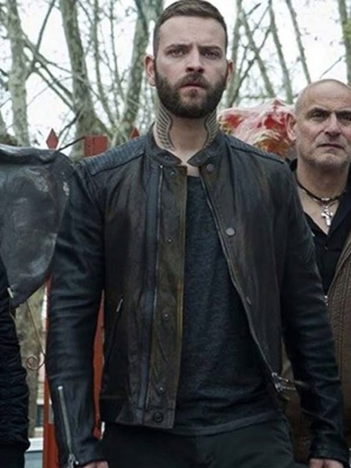 Suburra Alessandro Borghi Leather Jacket