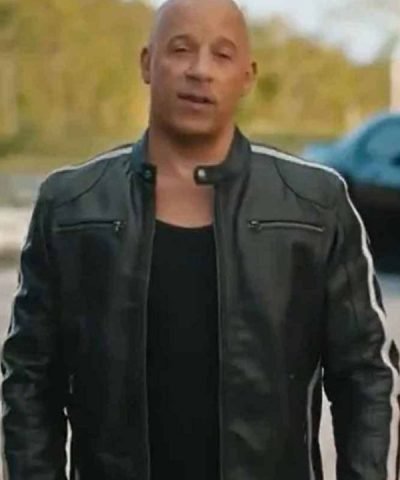 Fast and Furious 9 Vin Diesel Black Leather Jacket