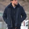 Charlie Hunnam Blue Cotton Jacket