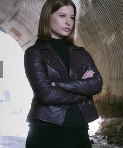 Leslie Larr Superman and Lois Leather Jacket