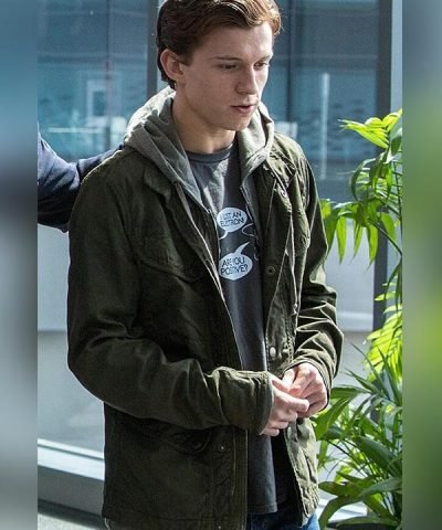 Tom Holland Green Cotton Jacket