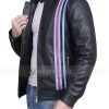 Eddie Brock Venom 2 Black Leather Jacket